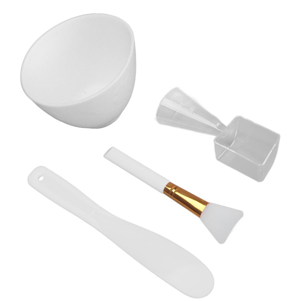 Facial Mask DIY Tool Kit Mixing Bowl Stick Spatula Measuring Cup Spoon Tattoo Repair Cream