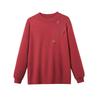 Knitted Fleece-Lined Sweater for Middle-Aged and Elderly Women - Plus Size, Autumn/Winter