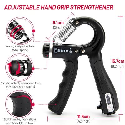 Aparatos para fitness – Pinzas de mano para musculación