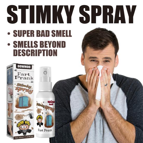 30ML Stinky Spray Safe Lasting Obvious Effect Smelly Stinky Gas Crap Stink Ass Bomb Spray for Halloween