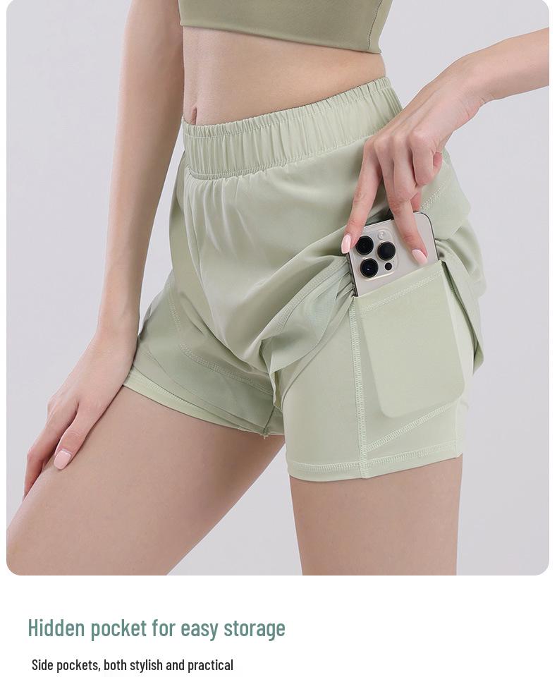 Women's Short Sleeve Yoga Set: Summer Style Workout Top with Chest Pad for Pilates, Training, and Running.