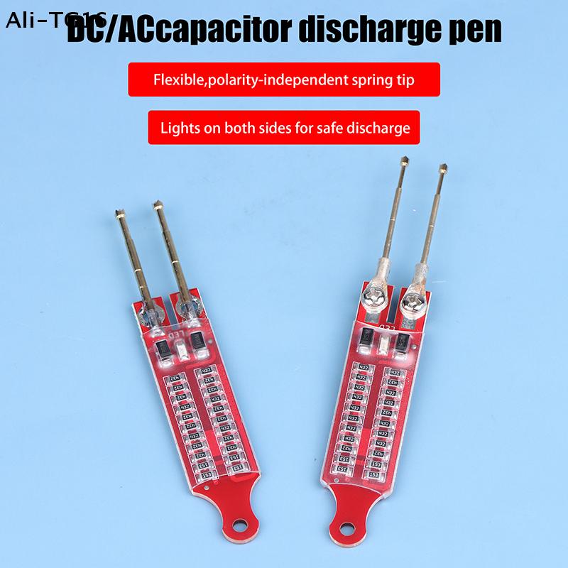 AC/DC Capacitor Discharge Pen Fast Discharge 2200UF Capacitor Discharge Tools High Voltage Constant Current Anti Electric Shock