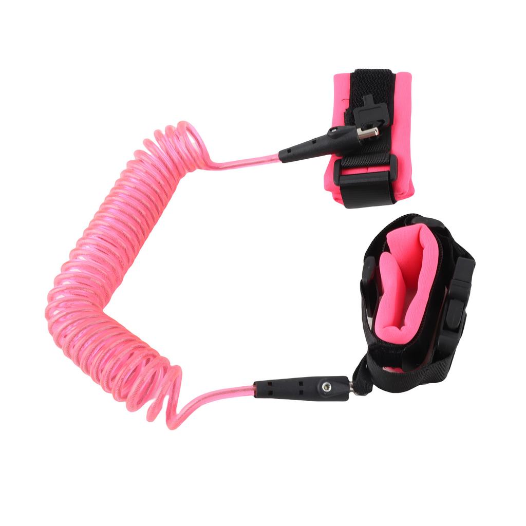 2.5M Baby Kids Anti Lost Wrist Leash with   Key Lock Child Toddler Harness Wristband(Blue)