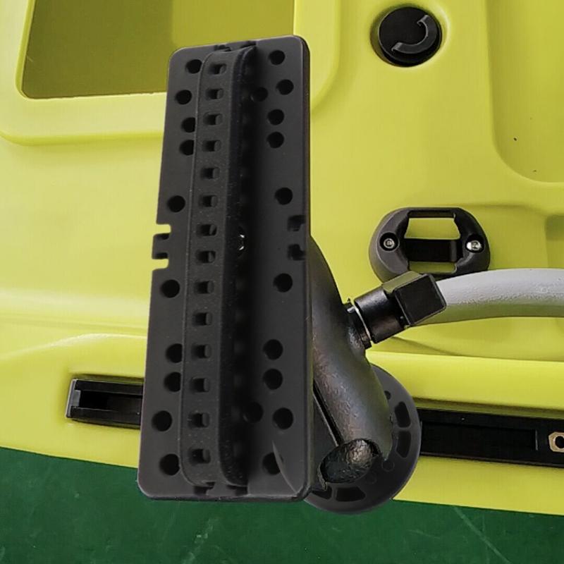 360° Swivel Universal Marine Kayak Electronic Fish Finder Mount Fishfinder GPS Plate Rotating Boat GPSMAP Supporter