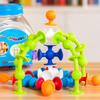 TPR Soft Suction Cup Building Blocks - Fun Educational DIY Toy for Kids