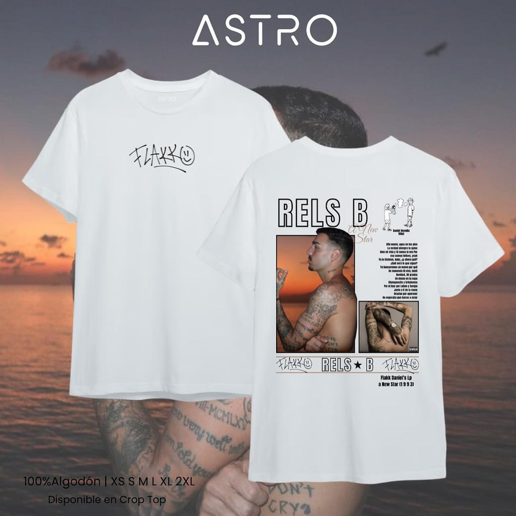 Rels B World Tour 2025 Men T-shirts Hip Hop Unisex Streetwear Short Sleeve Round Neck Men's Tee Summer Print Clothes Casual Tops