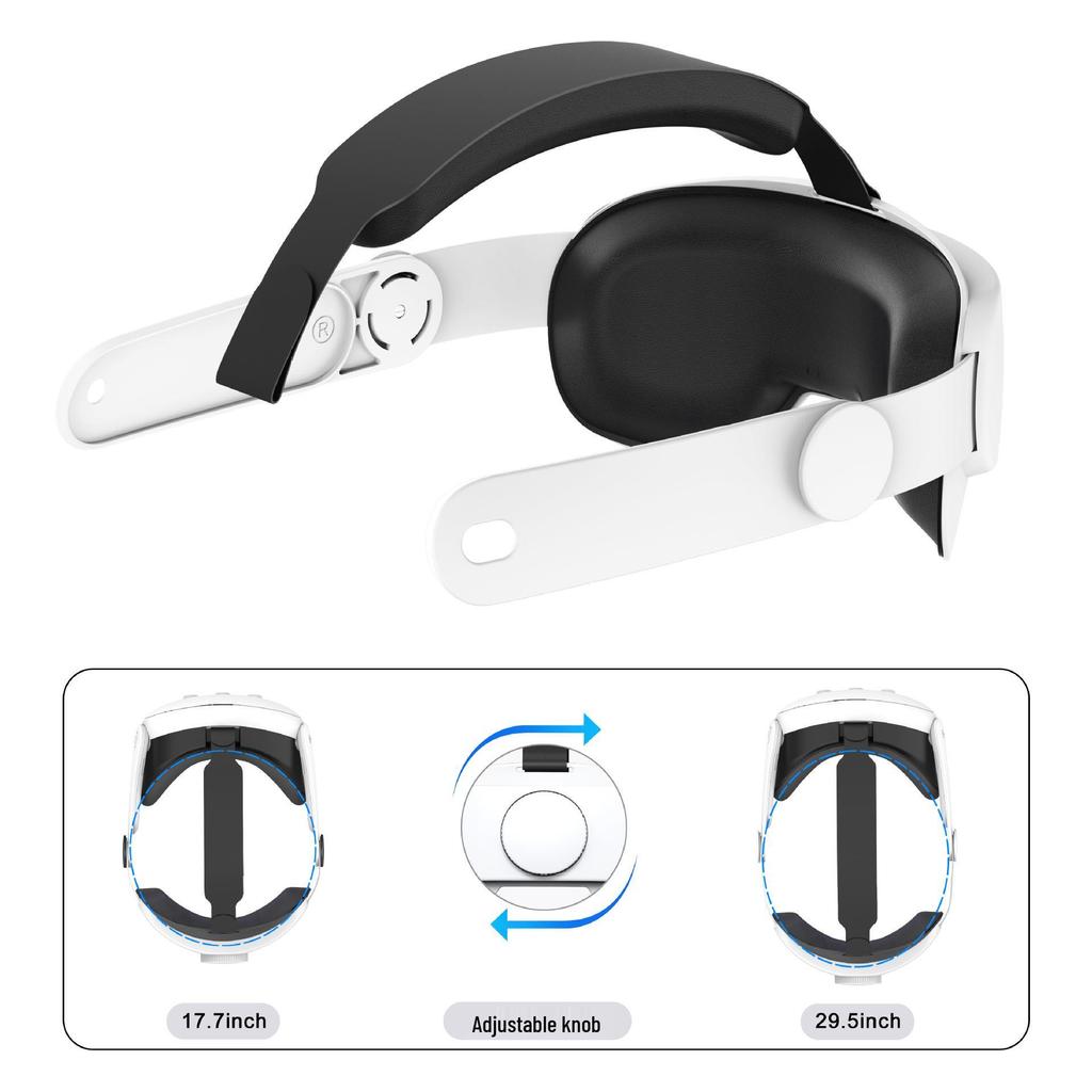 Meta Quest 3 S Elite Headset & Headband with Smart Eye Lens - Accessory Kit