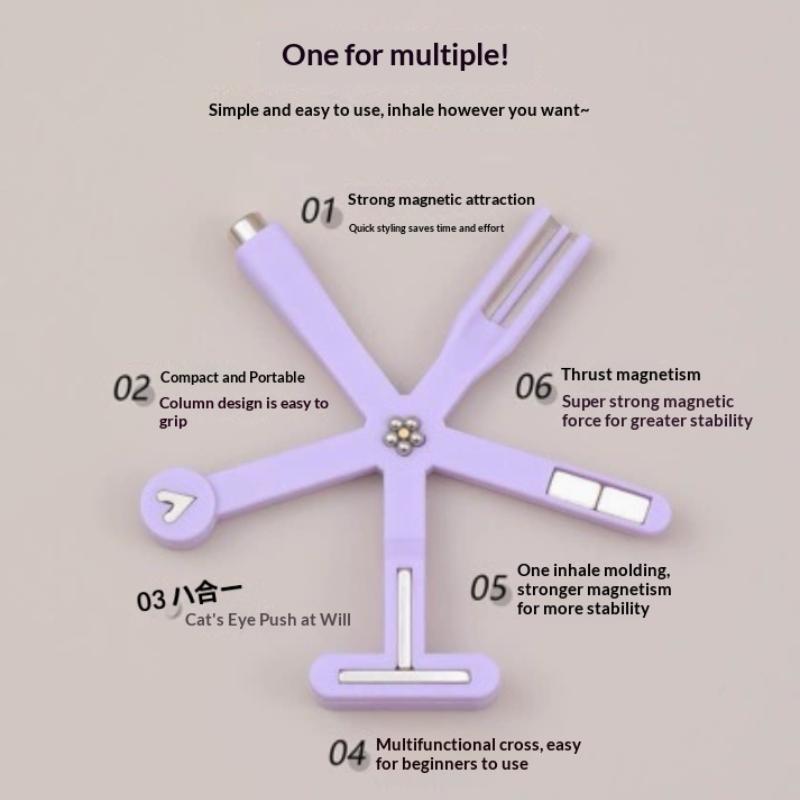 8-in-1 Starker Magnetischer Stick Multifunktionaler Katzenaugen-Magnet Nagellack Für UV-Gel-Lack Manicure Design Stift Werkzeuge