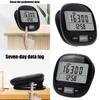 LCD Walking Step Counter For Men Women Pet Walking Step Counter with Removable Clip and Lanyard