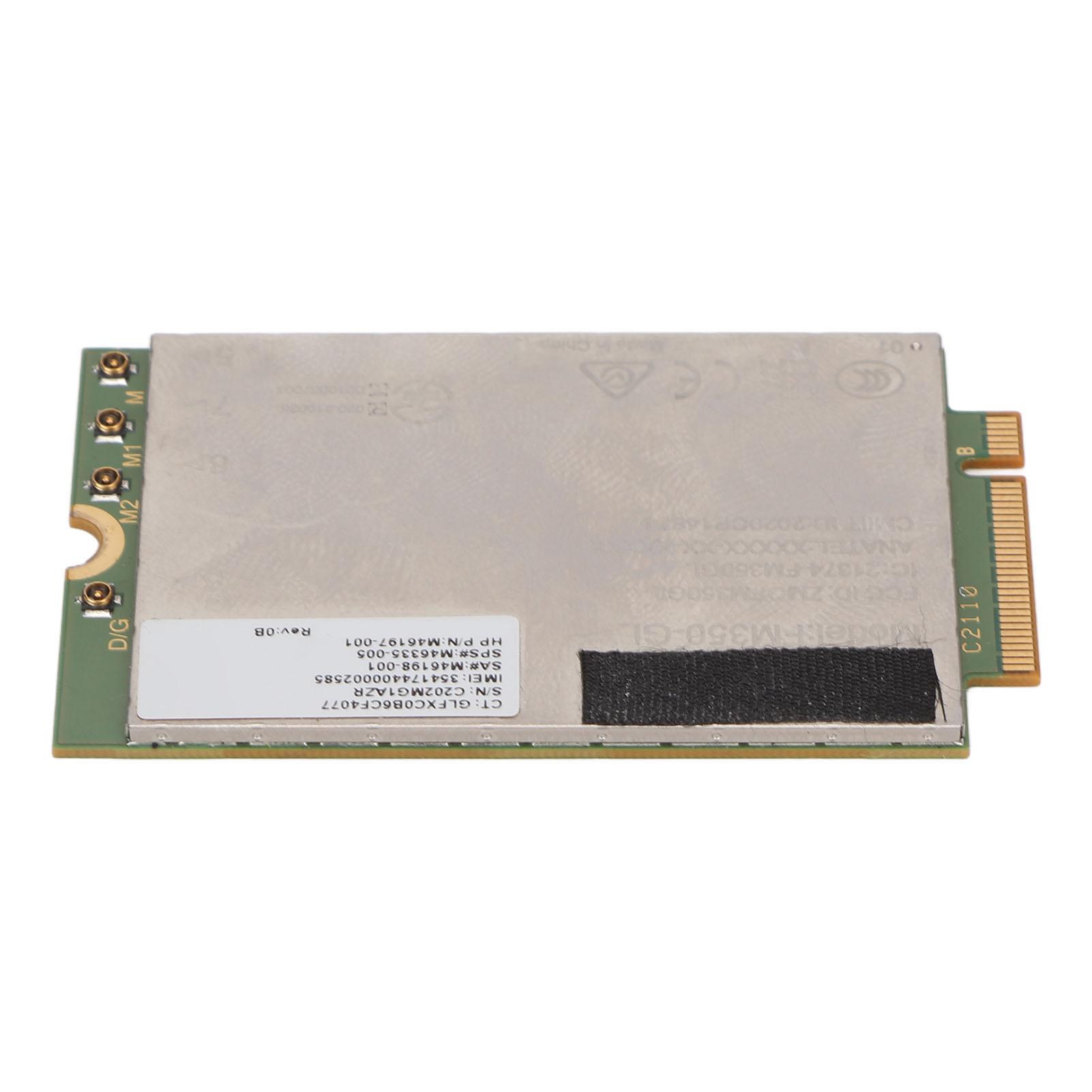 

5G LTE Network Card 4.67Gbps Downlink 1.25Gbps Uplink 4x4 MIMO GNSS FM350 GL Network Card for Laptop