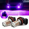 Pink Purple H11/H8 LED Fog Driving Lights  for DRL Bulbs Car Accessories