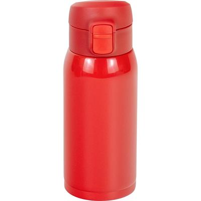 Wahei Freiz Stopper Mug Bottle 350ml Red One-touch RH-1672