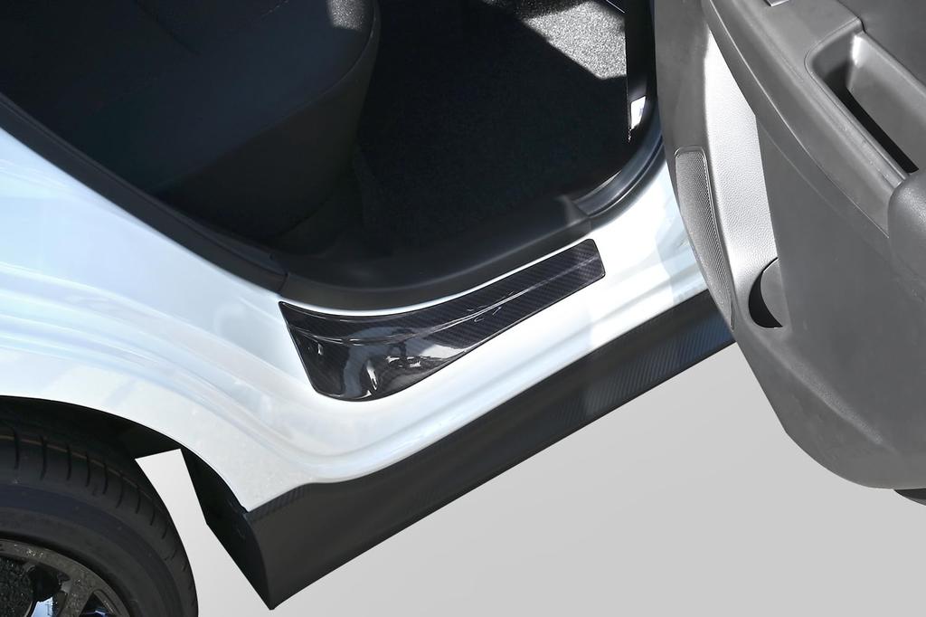 SecondStage Rear Scuff Plate Carbon for Suzuki Swift Sport ZC33S (Digital Fiber) (S122DCB)