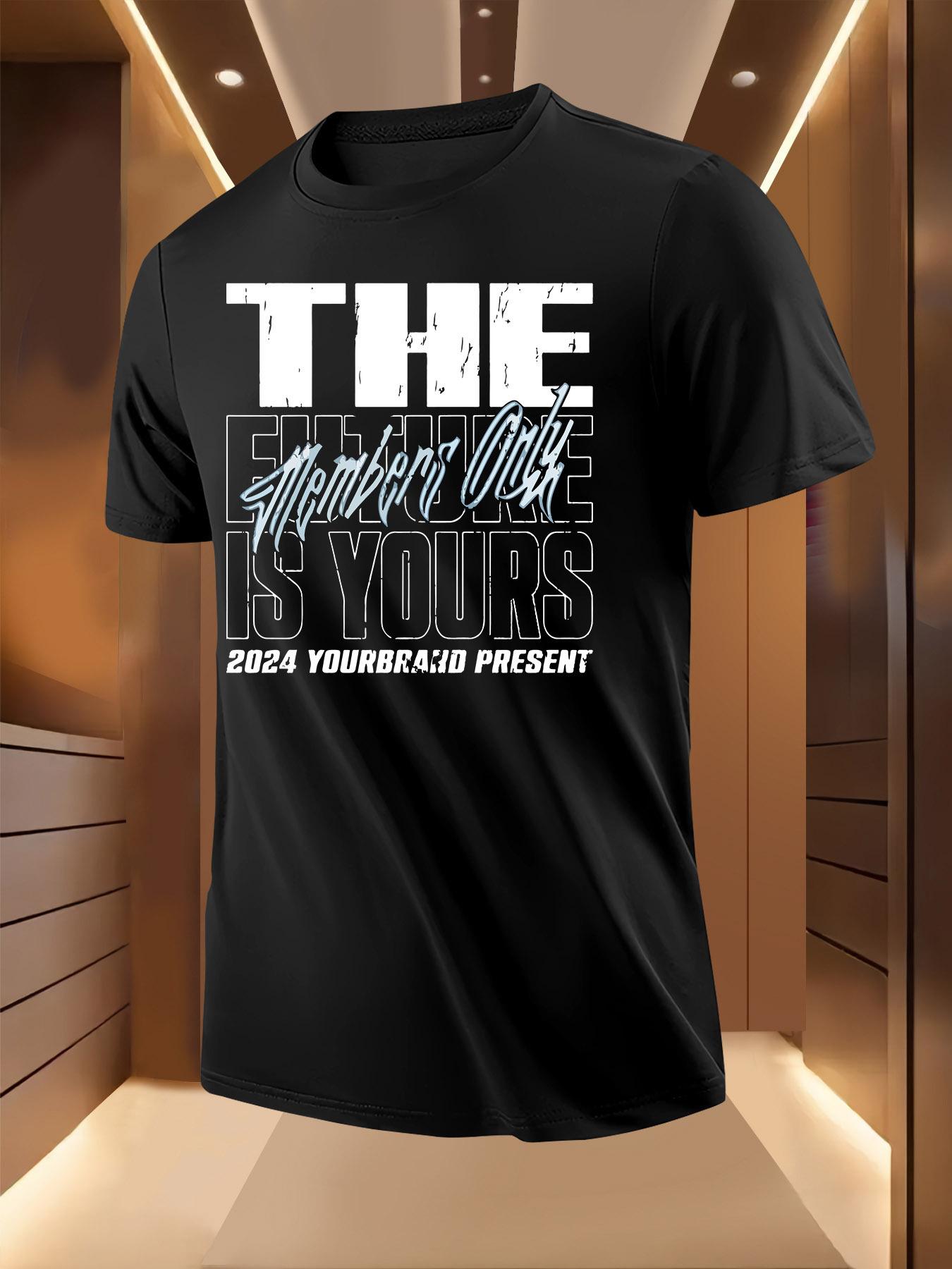 Future Declaration Print Tshirt - Breathable Lightweight ... S