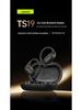 Langsdom TS19 Bluetooth Over-Ear Bone Conduction Earphones with Open-Ear Design and Directional Sound for Calls