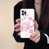Anime K-Kirby Lovely Phone Case For Iphone 16 15 17 13 14 12 11 Pro Max Plus Black Shell Cover Case