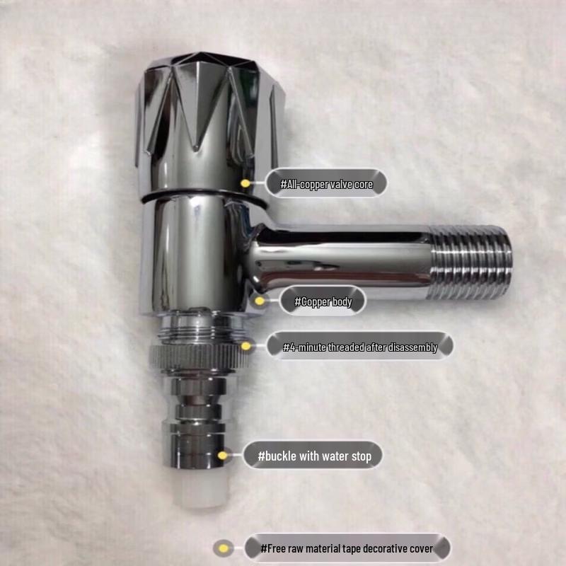 1/2-inch Thread Dual-Use Washing Machine Faucet