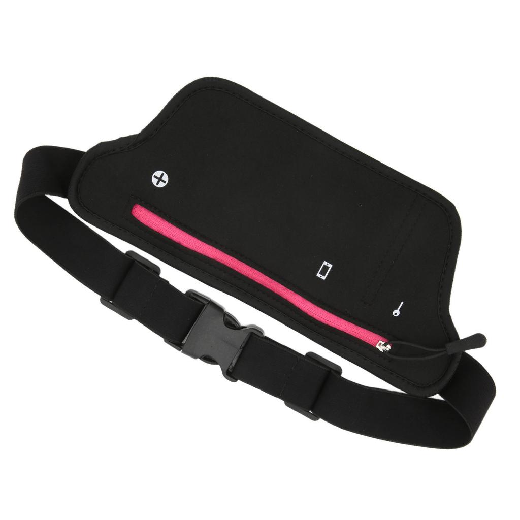 Waist Pack Neoprene Running Waist Bag with Elastic Waistband for Men Women