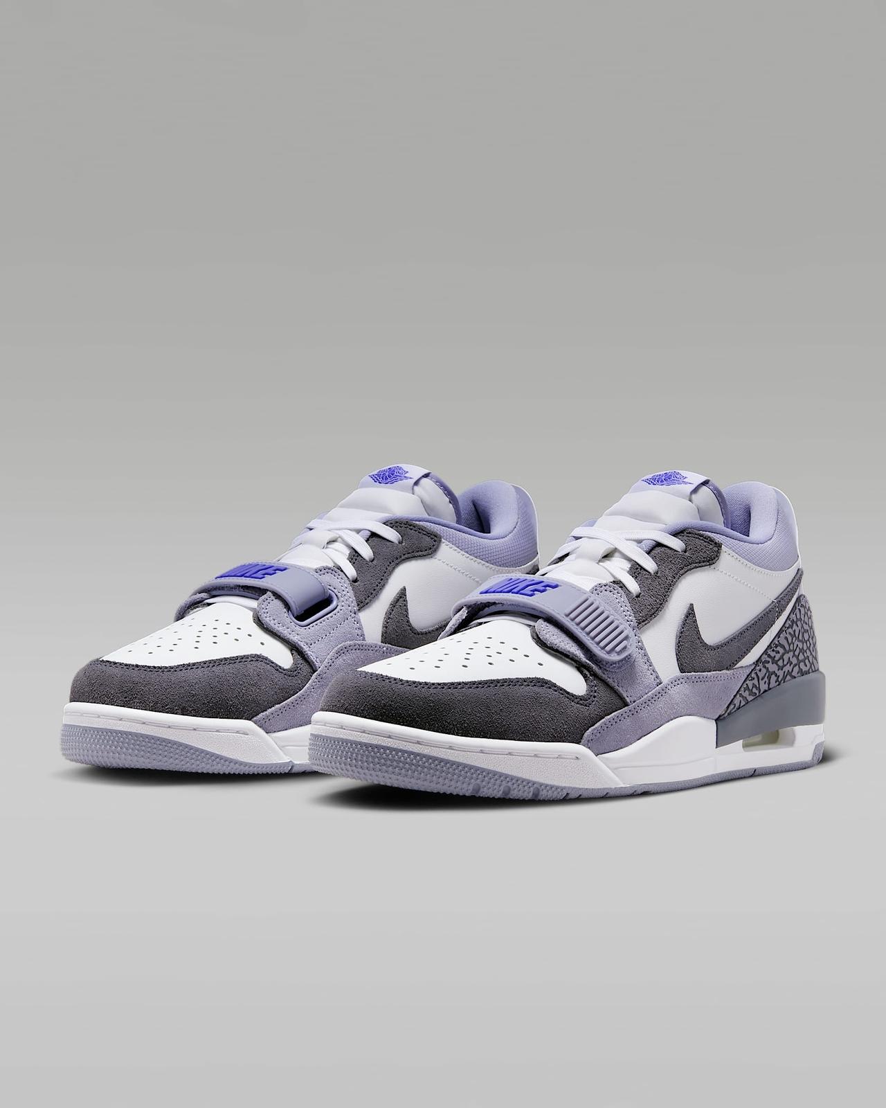 CD7069-108 Nike Air Jordan Legacy 312 Low Белый Индиговый Туман Фиолетовая Комета (Мужской) 13