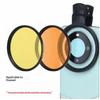 1 Set Saltwater Coral Tank Photo De-Blue Light Macro Photography God Lens Cell Phone Clip Marine Tank Filter