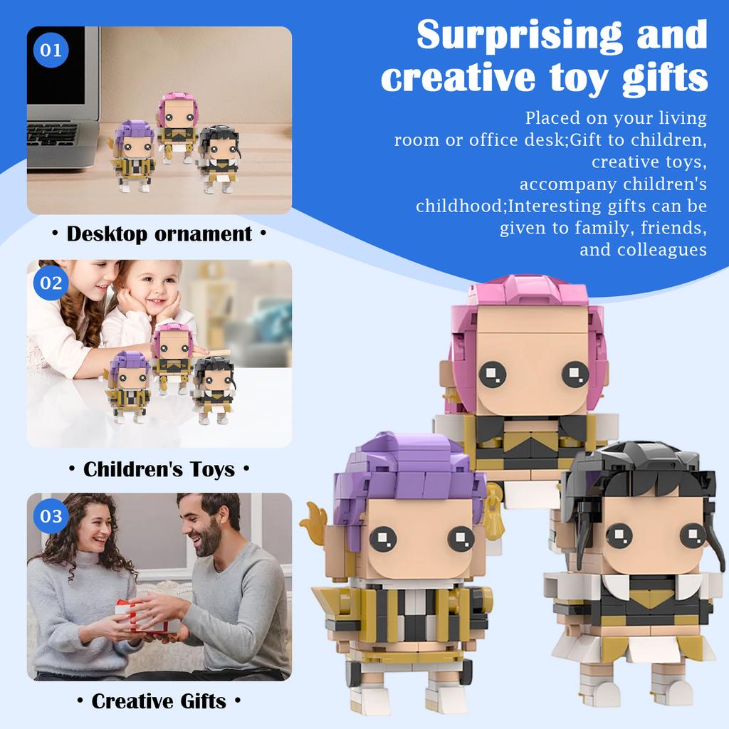 Building Block Toys, Birthday Gifts, Holiday Gifts, Challenging Building Block Toys, Home Decoration