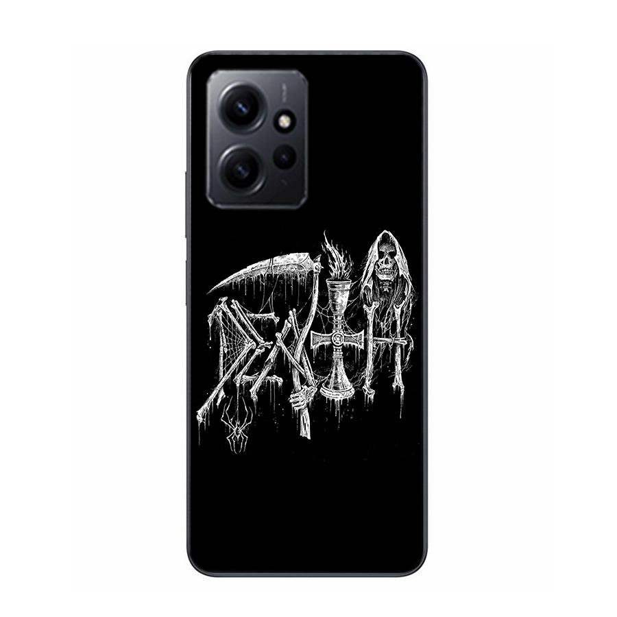 

Metal Band D-Death Phone Case For Redmi 12 13C 12C 15C 9 10 10C Note 13 Pro Plus 14 15 Pro 9T 9C 9A TPU Soft Cover Clear Cell Ca Redmi Note 9