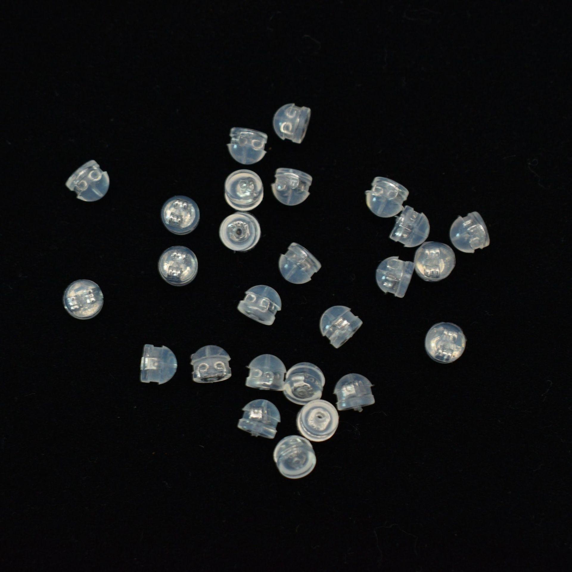 

50 шт. 18-каратного золота в обертке Burger, силиконовые беруши, экологически чистые и гипоаллергенные беруши премиум-класса, серьги Ear Force DIY, аксессуары