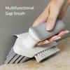 1/2pcs Versatile Triangular Cleaning Brush No Dead Corner for Bathroom Kitchen and Outdoor Use Durable  Multi-Surface Scrubberv