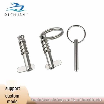 316 Stainless Steel Marine Hardware Spring-Loaded Locking Pin with Pull Ring