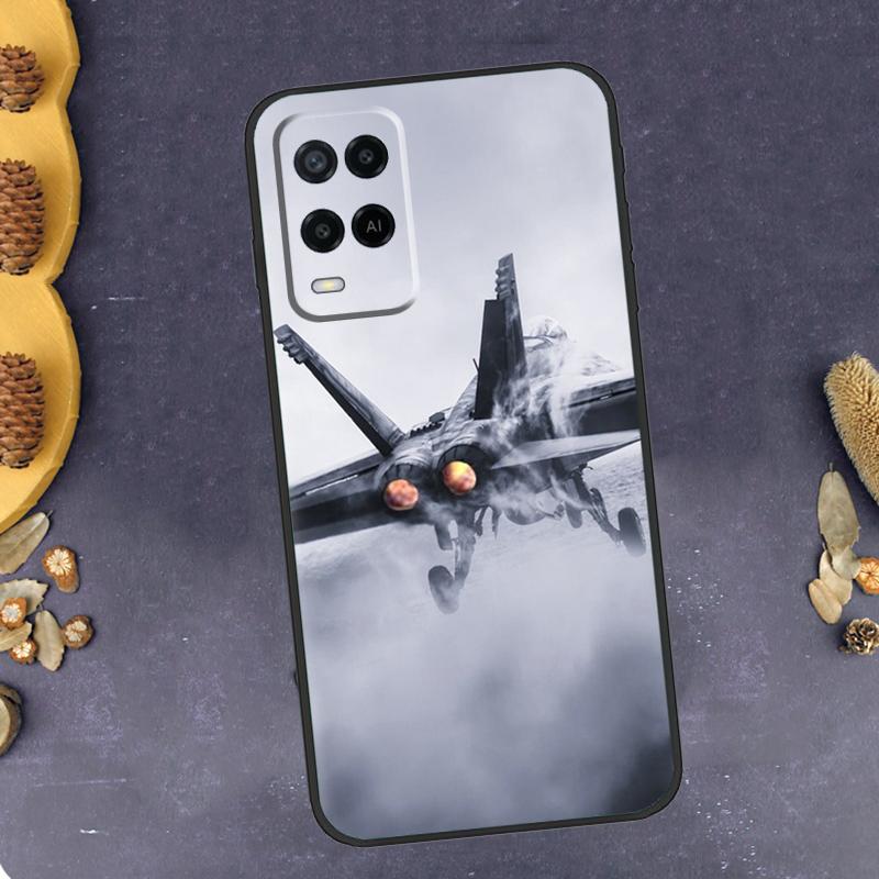 F14 Fighter Tomcat Phone Case For Oppo A79 A18 A38 A58 A78 A98 A17 A40 A60 A80 A16 A76 A96 A15 A74 A94 A54 A77