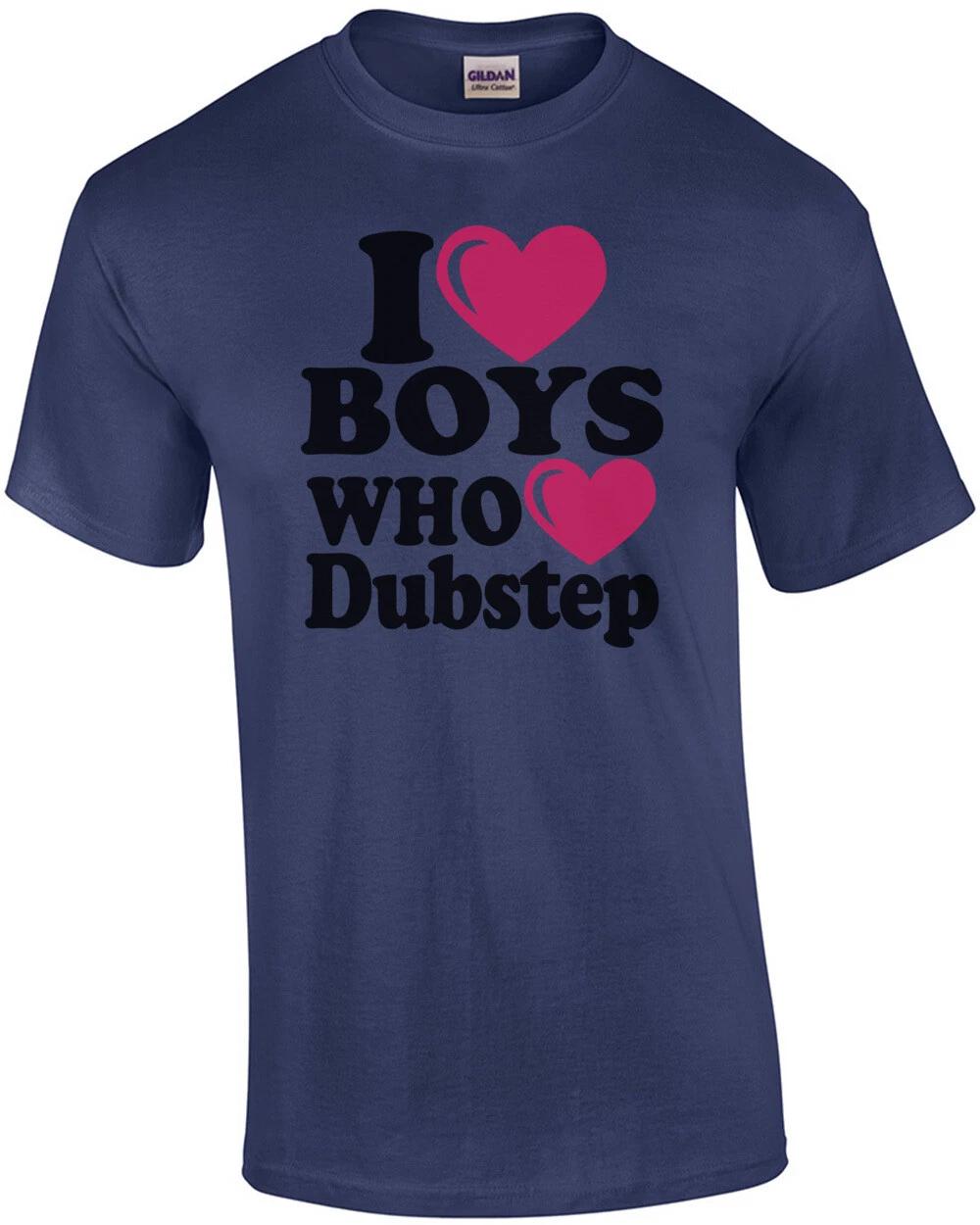 I Heart Boys Who Dubstep T-Shirt 3XL