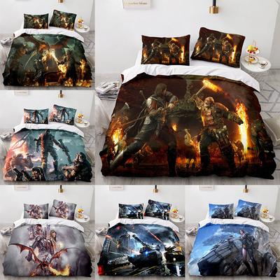 Conjuntos de Cama War Front Colcha Capa de Cama Edredom Capa de Edredom Fronha Conjuntos de 2-3 Peças Decoração de Quarto Infantil Adulto