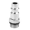 3 Pcs/Set 1/4" NPT Quick Coupler Air Hose Connector Fittings Practical US JP EU Type Set Plug Compressor for Industrial