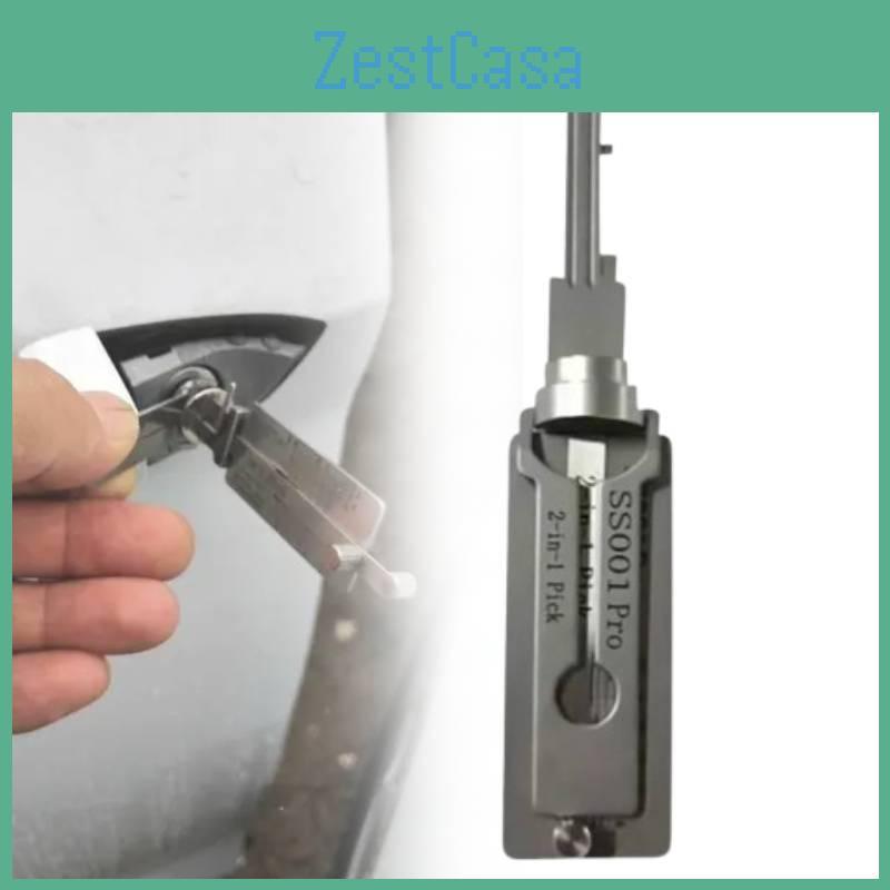 Lishi Ss001 Sc1 Kw1 Přesný Manuální Nástroj Dva v Jednom Opravná Sada Pro Automobilové Použití