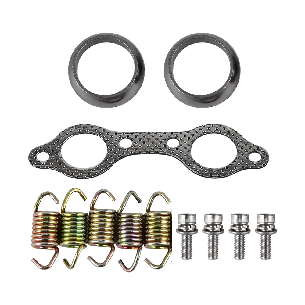 NICECNC Pipe Manifold Gasket Inlet Outlet Gaskets Springs Bolt For Polaris Sportman 600 700 2002-2007 5811511 3610047
