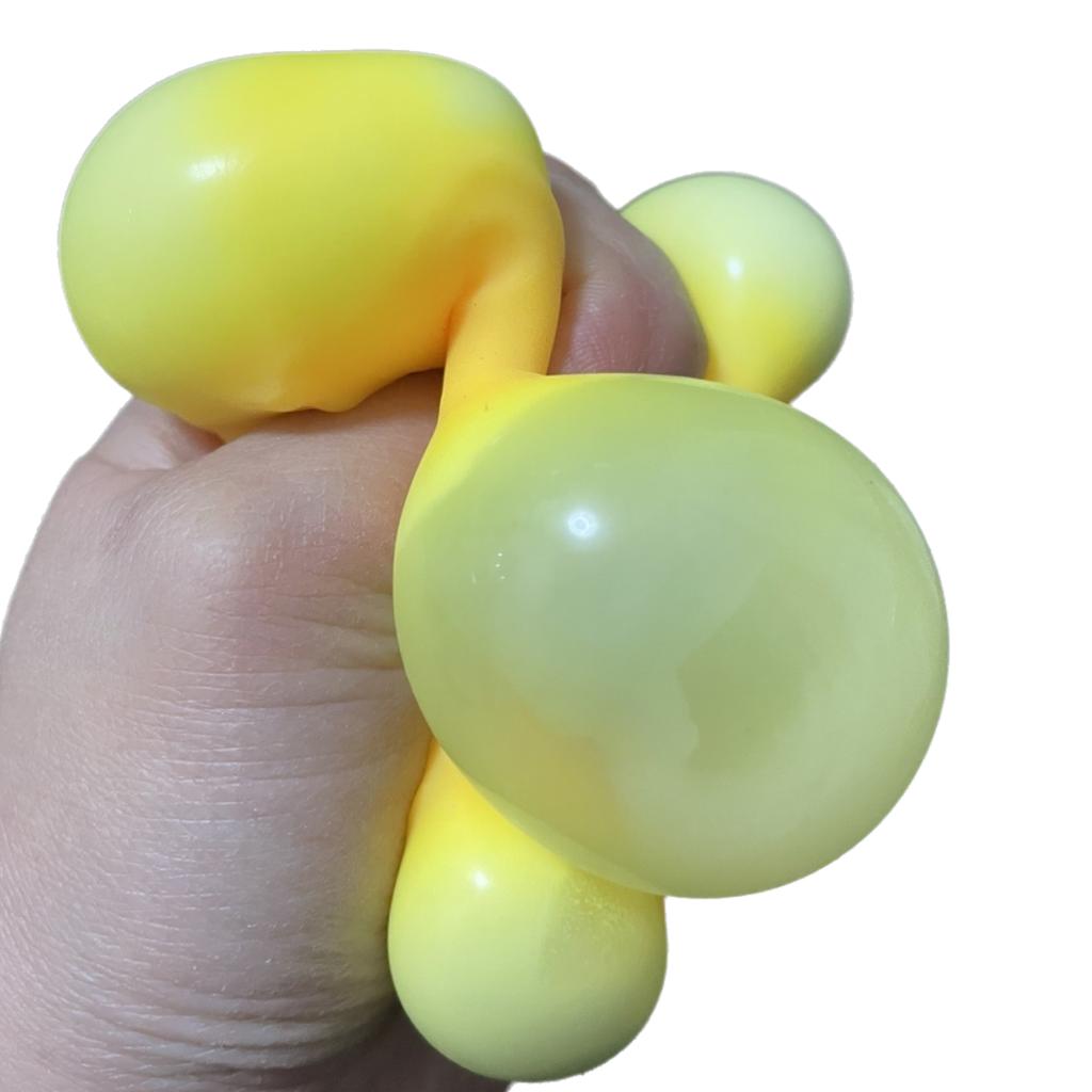 Käsewürfel Stressball Käseformbarer Knetball Nicht hüpfendes Fidget Toy Sensorisches Anti-Stress-Weihnachtsgeschenk