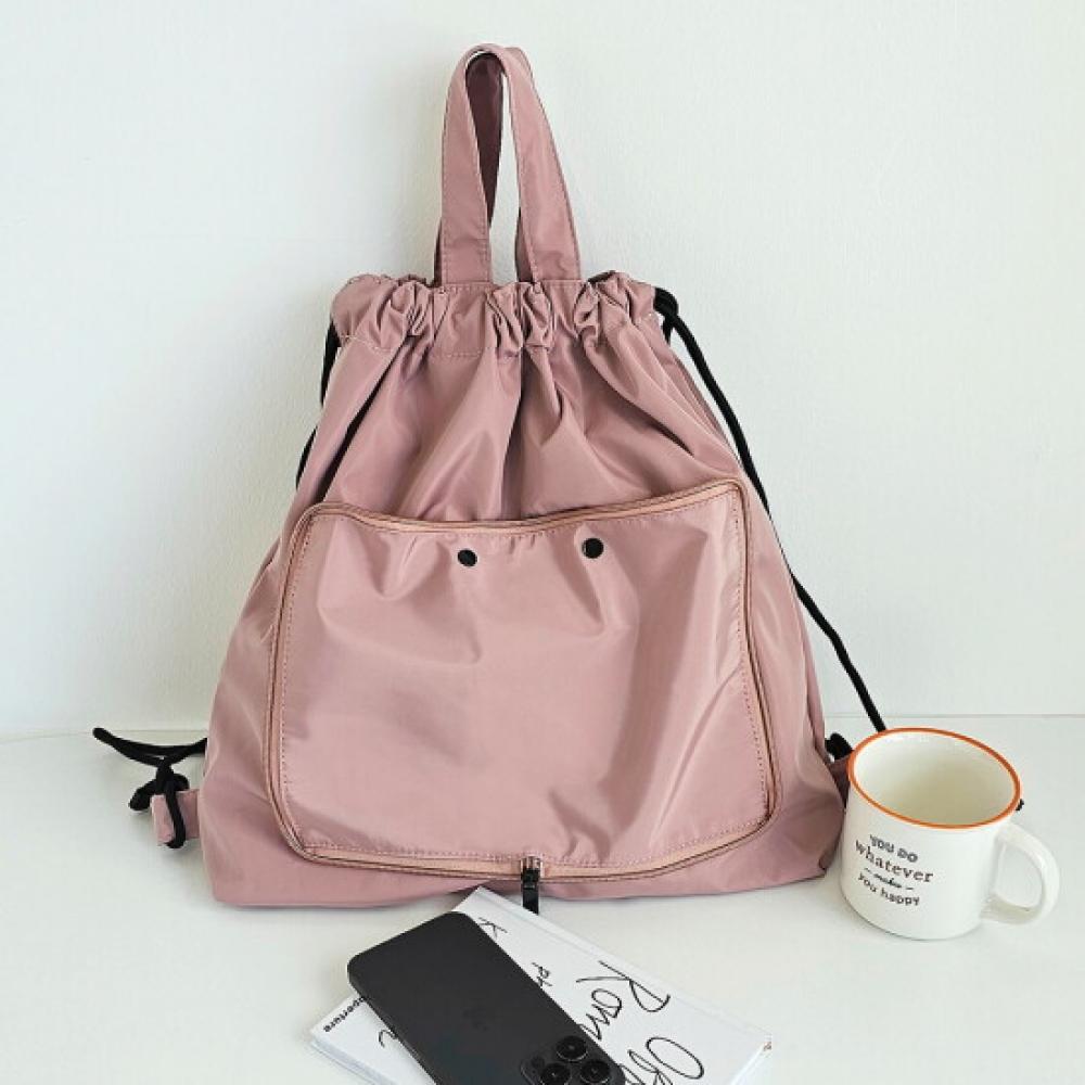 Fromheaven Nylon String Backpack