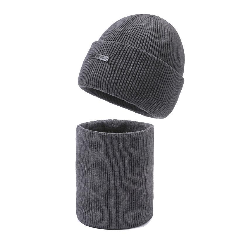 Dizangsa Herren Herbst/Winter Nackenwärmer Beanie - Kleines Gesicht Kälteschutz, Wärme und Ohrenschutz Strickmütze.