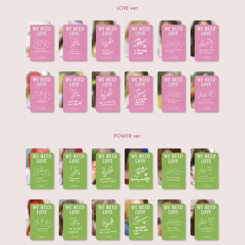 Stayc   We Need Love   3rd Single Album