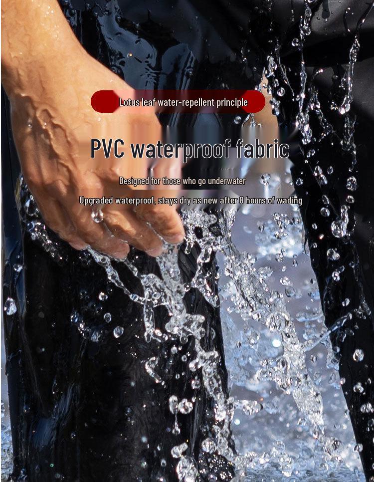 Aquaculture Work Overalls: Durable One-Piece Bib Waders for Labor Protection