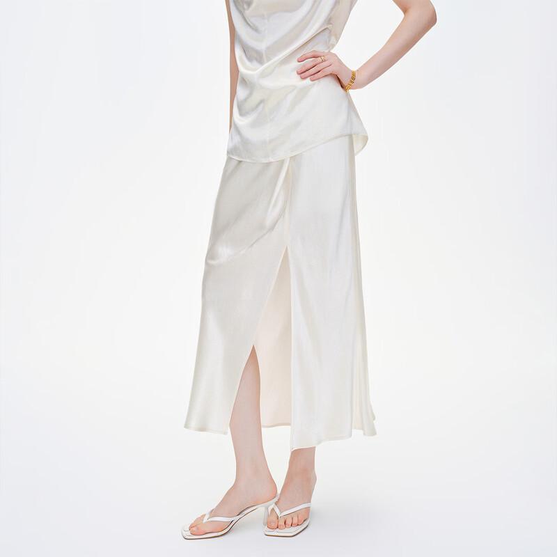 

Giovanni Valentino Spring/Summer Elegant Slit Midi Skirt L