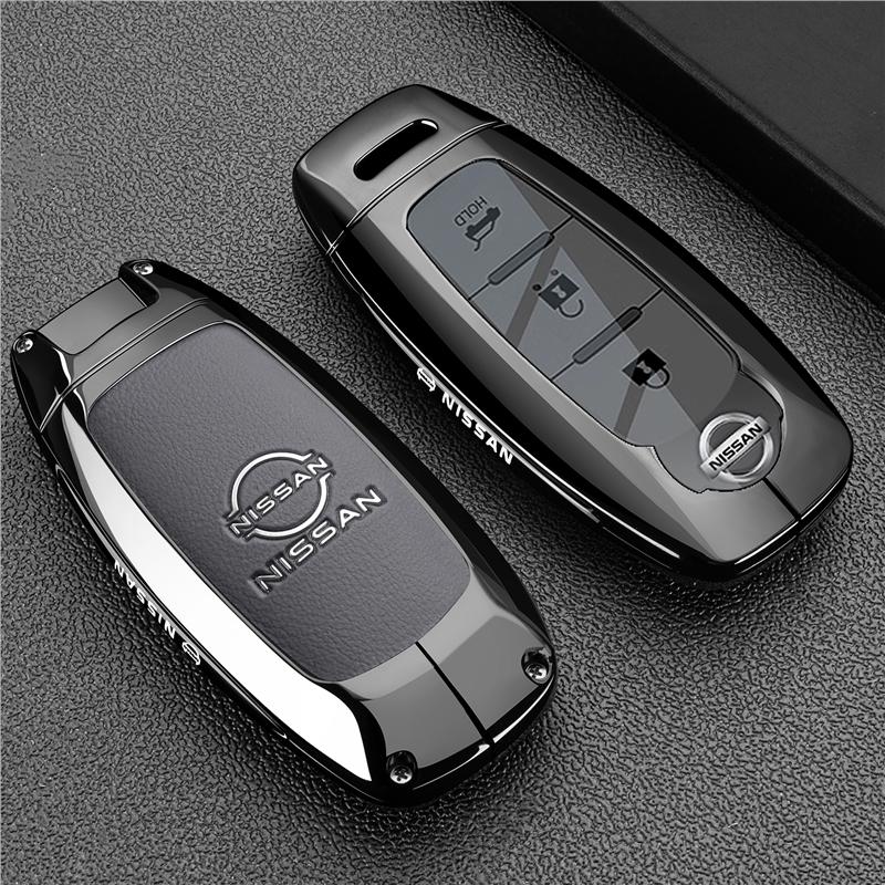 

3 Buttons Car Remote Key Case Cover Shell for Nissan Teana Qashqai X-Trail Kicks Tiida for Infiniti Car Keyring