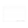Maruman Loose-Leaf Mini B7 Horizontal Ruled 6mm 100 Sheets (Set of 10) L1431