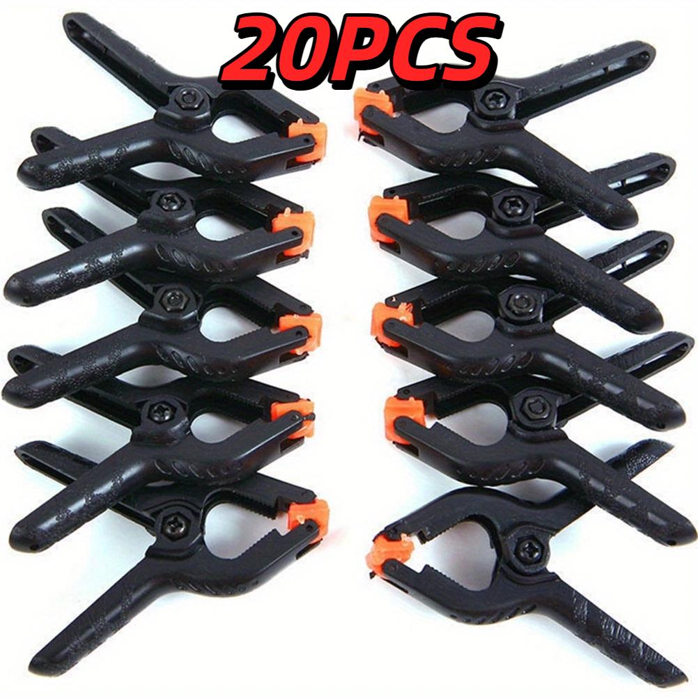 

2inch Spring Clamps Heavy Duty Plastic For Background Muslin Canvas Paper Chromakey Screen Clip Photo Studio Carpenter Tool 5pcs