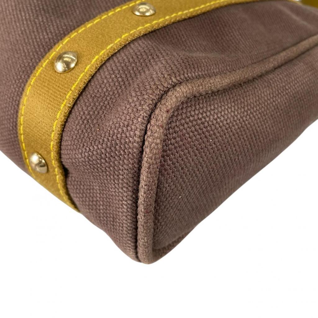 LOUIS VUITTON Hippo MM Antigua Tote Bag canvas Brown M40086 Used