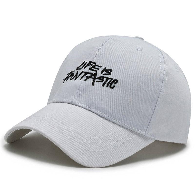 Spring And Autumn Trend Cap Male And Female Couples Sunshade Sunscreen Hat Alphabet Embroidery Baseball Cap