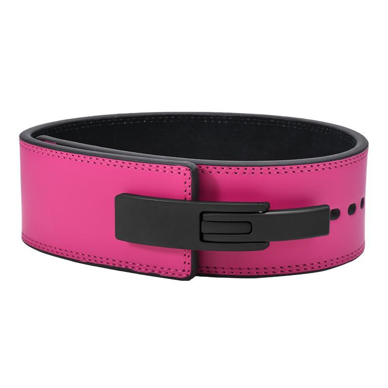 Weightlifting Belt Men s Weight-bearing Squat Fitness Exercise Cowhide Waist Protection Hard-drawn Training Body Barbie powder