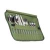 Tragbare Bestecktasche zum Aufrollen Taschen Outdoor Camping Picknicks Geschirr Organizer Gabel Löffel Tasche Campingbesteck Taschen