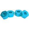 4pcs 5mm to 12mm Combiner Wheel Hub Hex Adapter Accessory for WPL D12 1Celsius10 RC Trucks