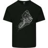 Motocross Rider Drawing Dirt Bike MotoX Unisexs Light Cotton TShirt